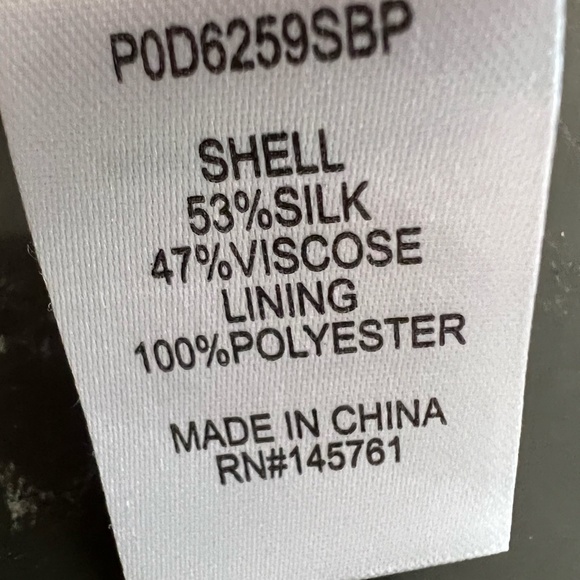 Parker Orange Floral Print Silk Mini Dress size XL - Picture 5 of 5